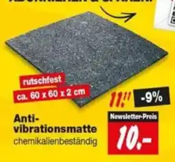 Repo Markt Anti-vibrationsmatte Angebot