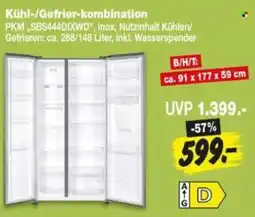 Repo Markt PKM „SBS444DIXWD“, inox Angebot