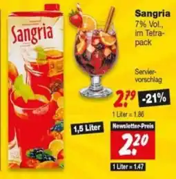 Repo Markt Sangria Angebot