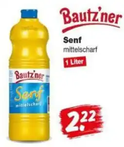 Repo Markt Bautz'ner Senf mittelscharf Angebot