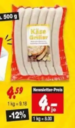 Repo Markt Käse Grillen Angebot