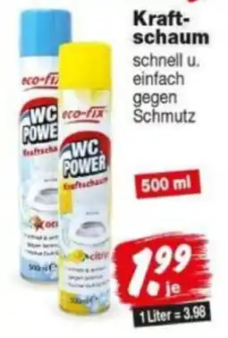 Repo Markt eco-fix WC POWER Kraftschaum Angebot
