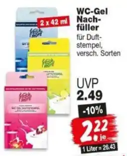 Repo Markt fresh more WC-Gel Nachfüller Angebot