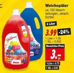 Repo Markt Steffani Weichspüler Angebot