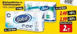 Repo Markt Soled Toilettenpapier Angebot