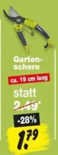 Repo Markt Gartenschere Angebot