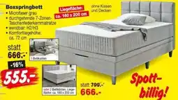 Repo Markt Boxspringbett Angebot