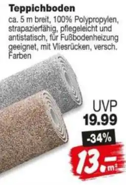 Repo Markt Teppichboden Angebot