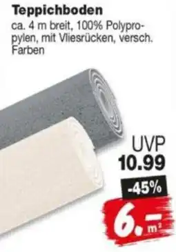 Repo Markt Teppichboden Angebot