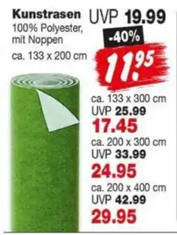Repo Markt Kunstrasen Angebot