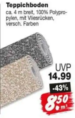 Repo Markt Teppichboden Angebot