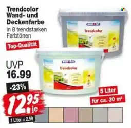 Repo Markt Trendcolor Wand- und Deckenfarbe Angebot