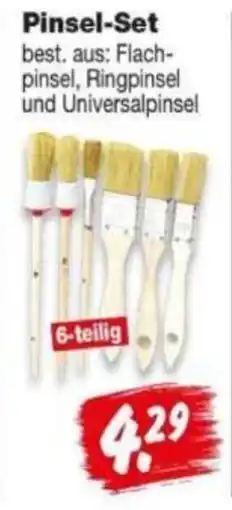 Repo Markt Pinsel-Set Angebot