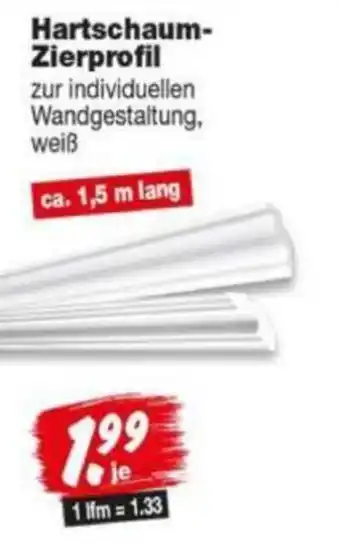 Repo Markt Hartschaum-Zierprofil Angebot