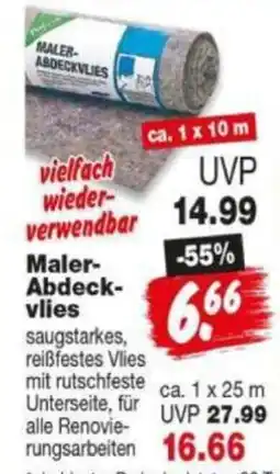 Repo Markt Maler-Abdeckvlies Angebot
