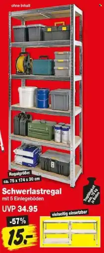 Repo Markt Schwerlastregal Angebot
