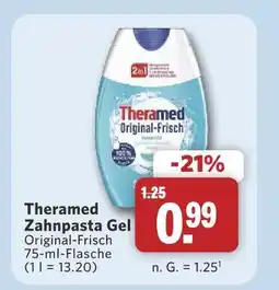 Combi Theramed zahnpasta gel Angebot