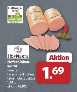 Combi Hofwerte hofschinkenwurst Angebot
