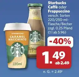 Combi Starbucks caffè Angebot