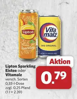 Combi Lipton sparkling eistee Angebot