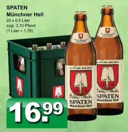 Getränkeparadies Gefromm Spaten münchner hell Angebot