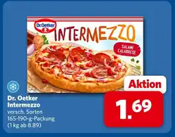 Combi Dr. oetker intermezzo Angebot