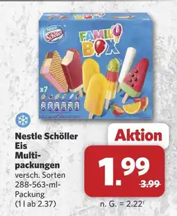 Combi Nestle schöller eis multipackungen Angebot