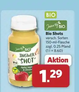 Combi Jeden tag bio bio shots Angebot