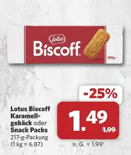 Combi Lotus biscoff karamellgebäck Angebot
