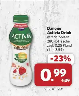 Combi Danone activia drink Angebot
