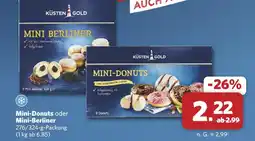 Combi Küsten gold mini-donuts Angebot