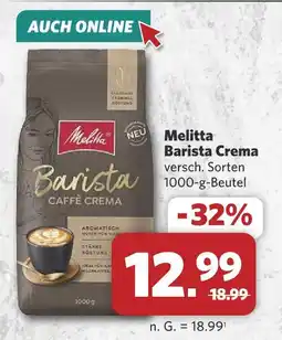 Combi Melitta barista crema Angebot