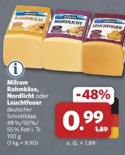 Combi Milram rahmkäse Angebot