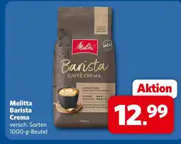 Combi Melitta barista crema Angebot