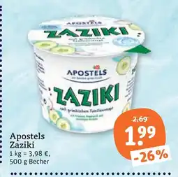 tegut Apostels zaziki Angebot