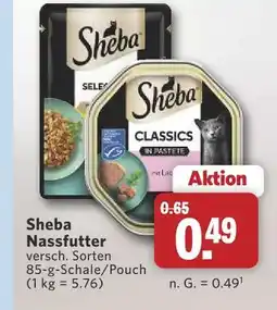 Combi Sheba nassfutter Angebot