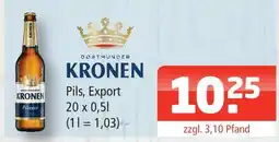 Getränke Oase Dortmunder kronen pils Angebot
