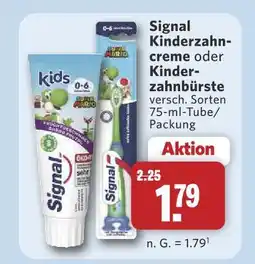 Combi Signal kinderzahncreme Angebot