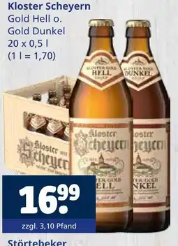 Getränkewelt Kloster scheyern gold hell Angebot