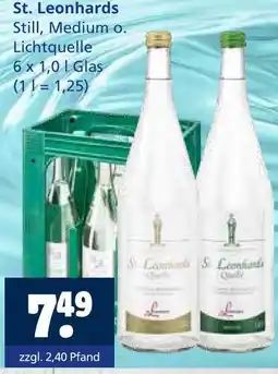 Getränkewelt St. leonhards still Angebot