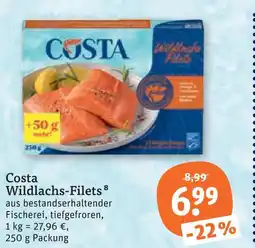 tegut Costa wildlachs-filets Angebot