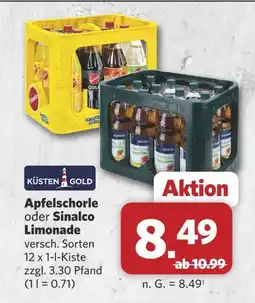 Combi Küstengold apfelschorle Angebot