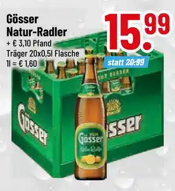trinkgut Gösser natur-radler Angebot