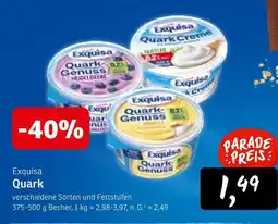 KONSUM Exquisa quark Angebot
