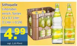 Getränke Arena Stiftsquelle Angebot