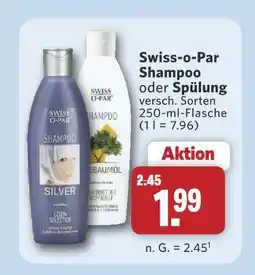 Combi Swiss-o-par shampoo Angebot