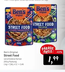 KONSUM Ben's original street food japanese teriyaki style Angebot