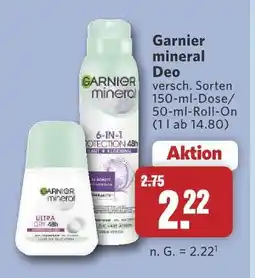 Combi Garnier mineral deo dose Angebot