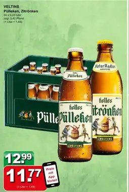 Getränkeparadies Gefromm Veltins pülleken Angebot