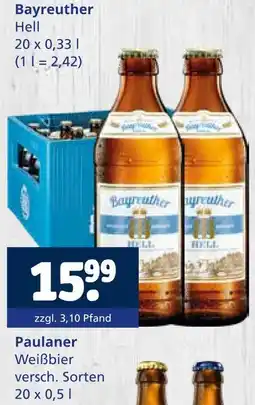Getränkewelt Bayreuther hell Angebot